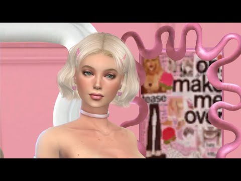 the sims 4 alpha cc style download blonde female Liene Ivanova by Bonita100 Cas Video Preview