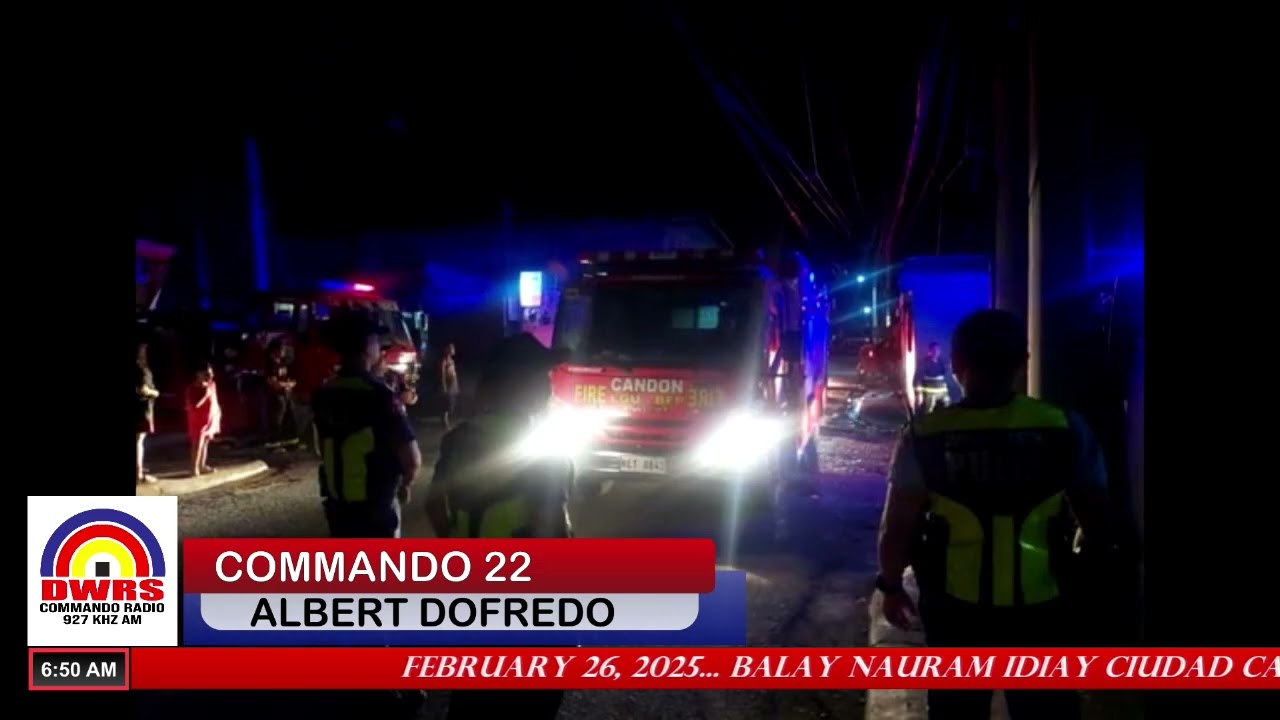 BAHAY NASUNOG SA CANDON CITY, ILOCOS SUR