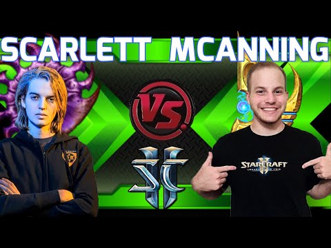 Starcraft 2: Scarlett vs MCanning - Best of 3 - DreamHack Fall