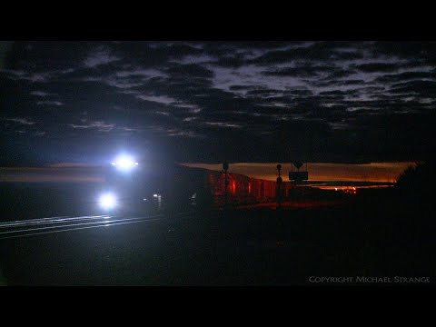 7AM5 Twilight Pacific National Container Train (13/6/2021) - PoathTV Australian Railways