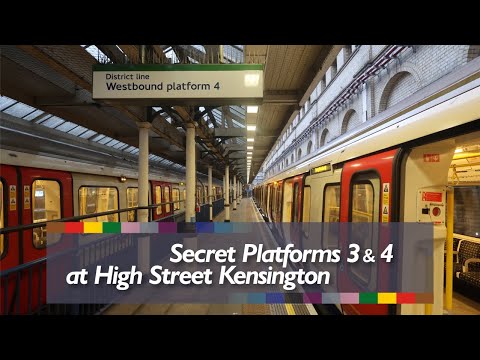 Secret Platforms 3 & 4 at High Street Kensington