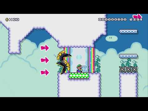 POWerful Platforms by zaydew - Super Mario Maker 2 - No Commentary 1bv