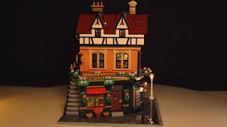 Follow-up: BriksMax LED light kit for LEGO Tudor Corner improved (less is more) #NotSponsored