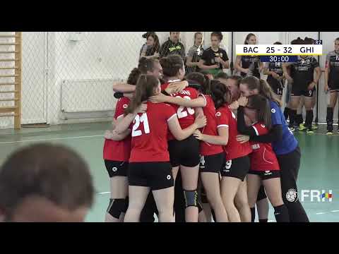 CSS Bacau – CS Sporting Ghimbav / Finala Mică – Turneul Final Juniori 3 Feminin Valoare