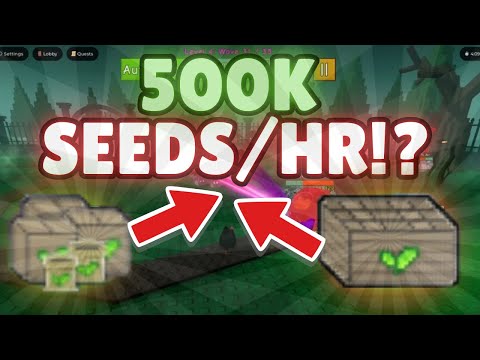 The BEST Grinding Method in Garden Tower Defense (+500K Seeds!)