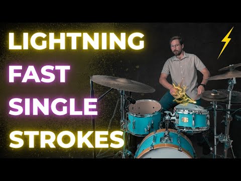 Master Lightning Fast Single Strokes