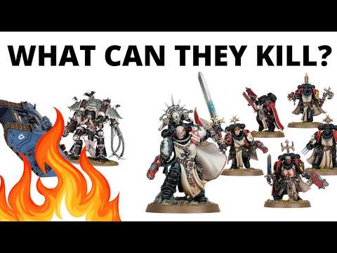 One Enormous 40K Damage Combo - Black Templar Sword Brethren do How Much Damage?