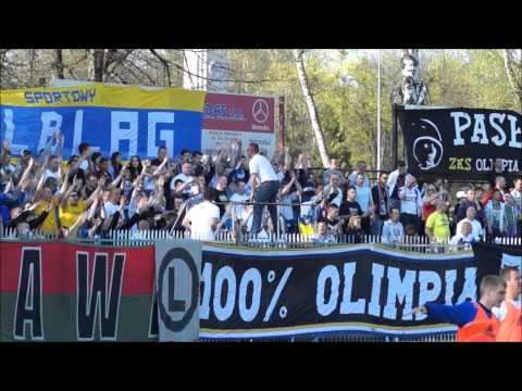 Doping kibiców Olimpia Elbląg