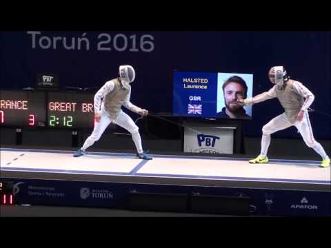 European Fencing Championships 2016 Mens Team Foil Medal Matches