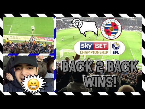 DERBY COUNTY vs READING *MATCHDAY VLOG* - Another 3 CRUCIAL POINTS🤩