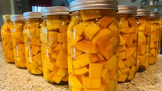 Canned Butternut Squash | Pressure Canning | Filling Pantry Shelves