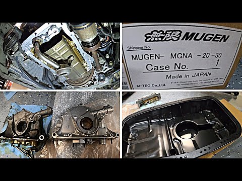Mugen Oil Pan & OEM Oil Pump Install | '94 Integra GSR