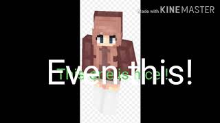WITCH ONE OF MY MINECRAFT SKINS DO YOU LIKE!