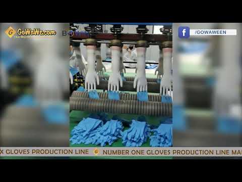 Nitrile disposable glove making machine, capacity: 100000
