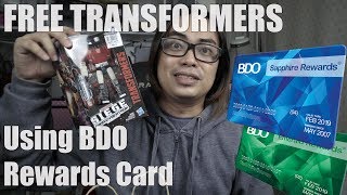Free TRANSFORMERS using BDO Rewards Card