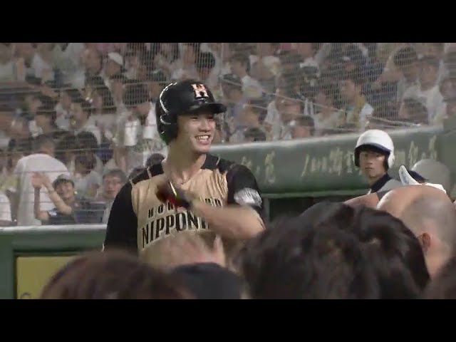 【7回表】得意の東京ドームで今日も躍動!! ファイターズ・西川のソロHR!! 2018/7/10 H-F
