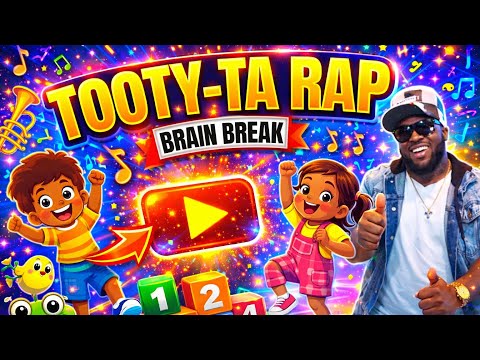 Tooty Ta (Rap) | Fun Dance Song for Kids | MISTER B | Brain Breaks | Nursery Rhymes + Kids Songs
