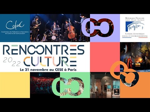 Le CESE accueille les Rencontres Culture 2022
