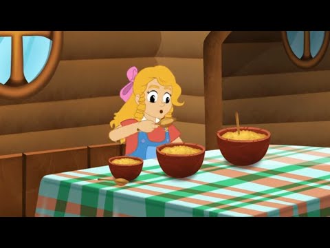 Riccioli d'oro e i Tre Orsi Storie Italiane - Cartoni Animati - Fiabe e Favole per Bambini - Storia