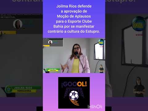 Joilma Rios apresenta Moção de Aplausos para o Esporte Clube Bahia
