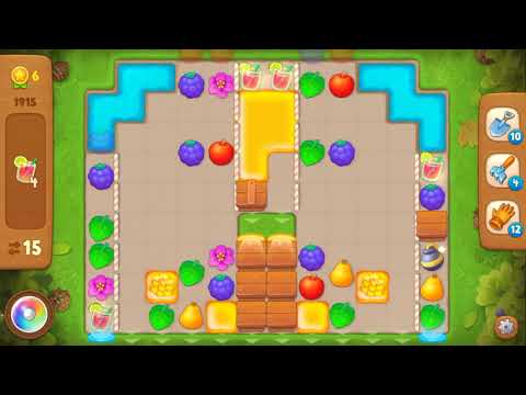 Gardenscapes | Super Difficult Level 1915 with No boosters in 24 moves