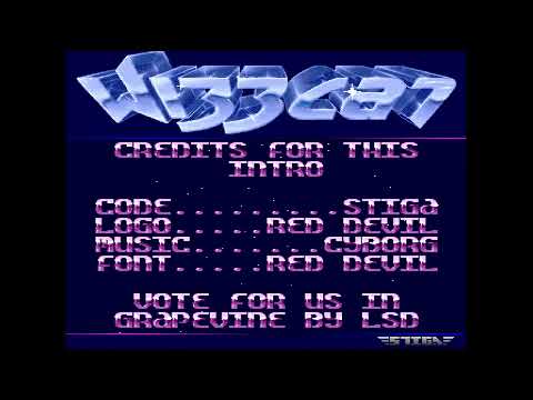 Amiga Demo Wasp by Wizzcat (1992)