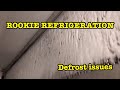 Refrigeration:  Freezer Evaporator Icing up