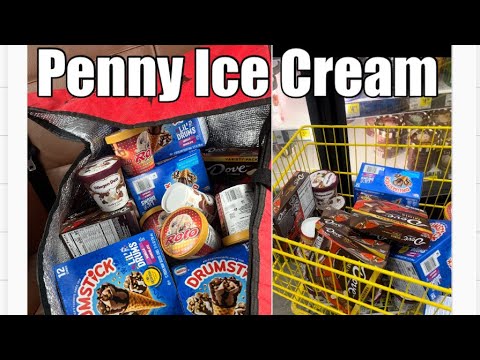 Dollar General Freezer Reset= Penny Ice Cream 