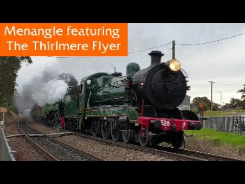 Paul's Train Vlog 1257: Menangle featuring The Thirlmere Flyer