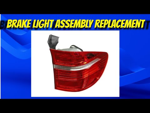 BMW X5 E70 Outer Brake Light Assembly Replacement