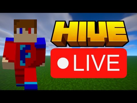 The Hive Live but I am a professional Minecraft player! COME JOIN NOW 1 sub = 1 cracker