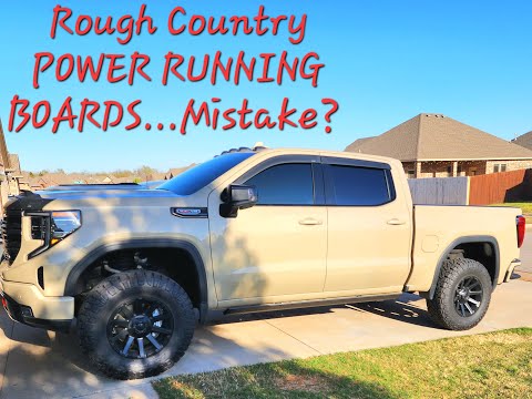 RC NEW UPDATED POWER RUNNING BOARDS, do they match up to AMP?!