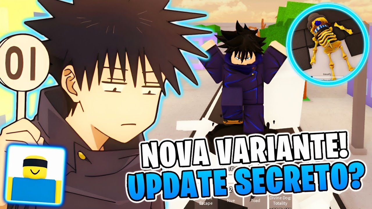 UPDATE SECRETO?! NOVA VARIANTE da HABILIDADE do MEGUMI e MUITO MAIS!! | JUJUTSU SHENANIGANS - Roblox