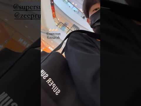 🌊🖤 #SuperSun #SSEVERYDAYEVERYWEAR #ZeeNuNew #NuNew #ZeePruk