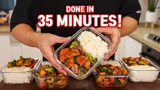 This Chicken & Broccoli Stir Fry Meal Prep Will Change Your LIFE! Done In 35 Minutes
