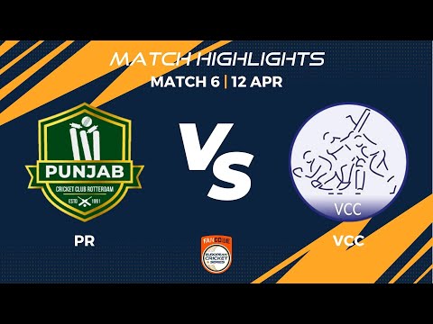 Match 6 - PR vs VCC | Highlights | FanCode ECS Netherlands, Day 2 | ECS22.078