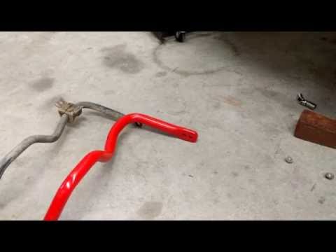 How-to Subaru Sway Bar Install, Front/Rear.