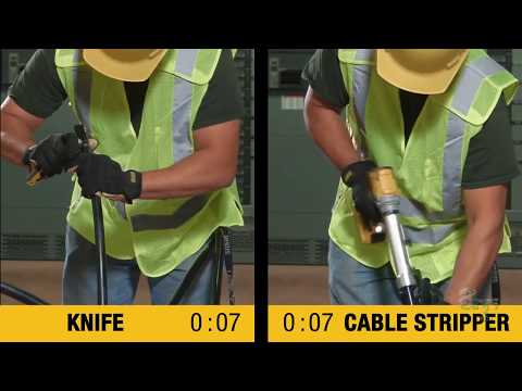 DEWALT 20V MAX XR Cordless Cable Stripper Kit -Link in Description