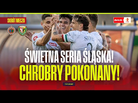 SUMMARY: CHROBRY GŁOGÓW - ŚLĄSK WROCŁAW. THE MILITARY GUYS ARE IN FORM! BETCLIC 1 LIGA