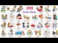 200 Action Words |⭐Common Words In English | Vocabulary In English With Picture | Action Verbs