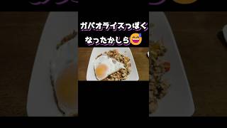 ガパオライスに似たものを作ってみた！　#shors  #ガパオライス　#レシピ