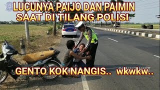 Download lagu Paijo karo Paimin nangis saat di tilang polisi kom... mp3