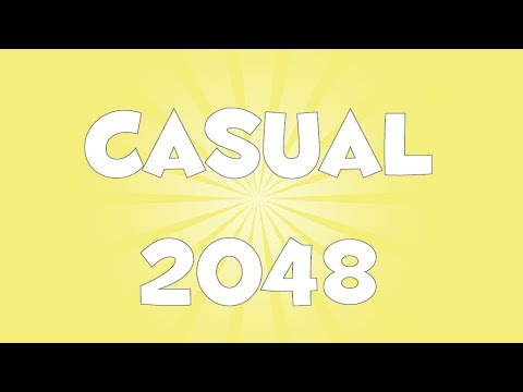 Casual 2048 Puzzle
