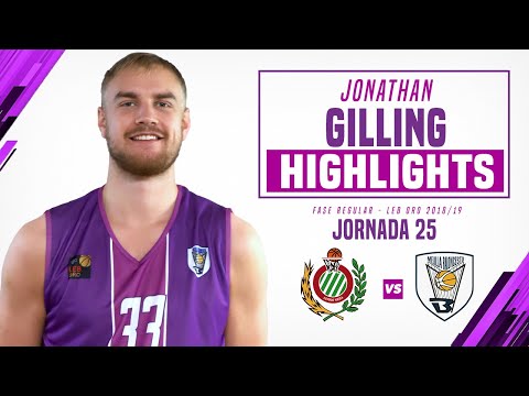 HIGHLIGHTS |  Jonathan Gilling @ Levitec Huesca (ORO 18/19 - J25)