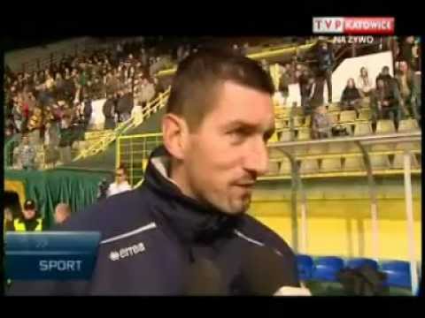 GKS Katowice-Piast Gliwice 3:2. Jacek Kowalczyk, Przemysław Pitry, Dariusz Dudek, Deniss Rakels