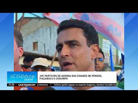 JHC cumpre agenda em quatro cidades e fala sobre saúde e turismo em AL - 25/09/2026