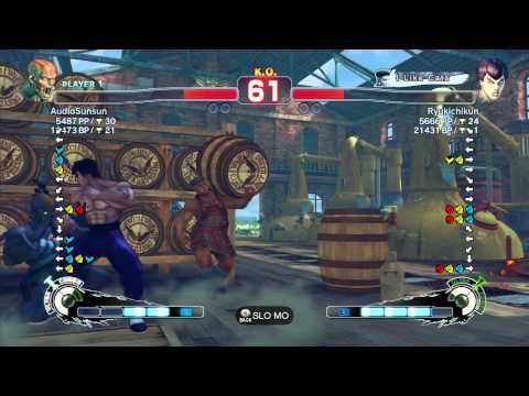 SSF4 AE 2012: PPN (Dhalsim) vs Ryukichikun (Fei Long) - Xbox Live Ranked Match