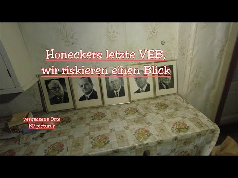 Honeckers letzte VEB ? Wer weiß, relikte der DDR.