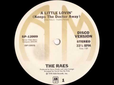 The Raes - A Little Lovin' (Keeps The Doctor Away) 12"