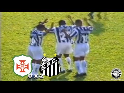 Portuguesa Santista 0 x 2 Santos - 13/04/1997 - Clássico das Praias valeu Taça Cidade de Santos